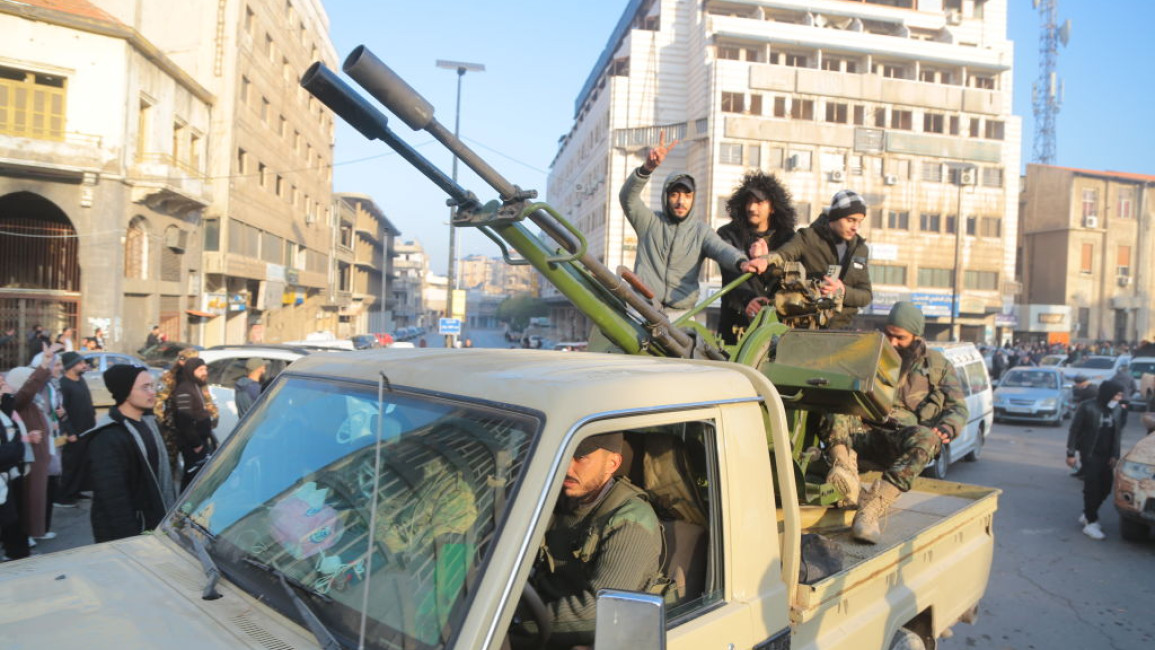 Foreign fighters in Syria, Idlib, 2025, with concerns that Damascus may sideline muhajirin communities under international pressure. Getty Images.